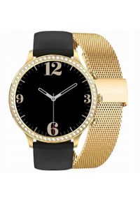 Smartwatch Gravity Złoty Pasek i Bransoleta GT5-1. Rodzaj zegarka: smartwatch. Kolor: złoty #1