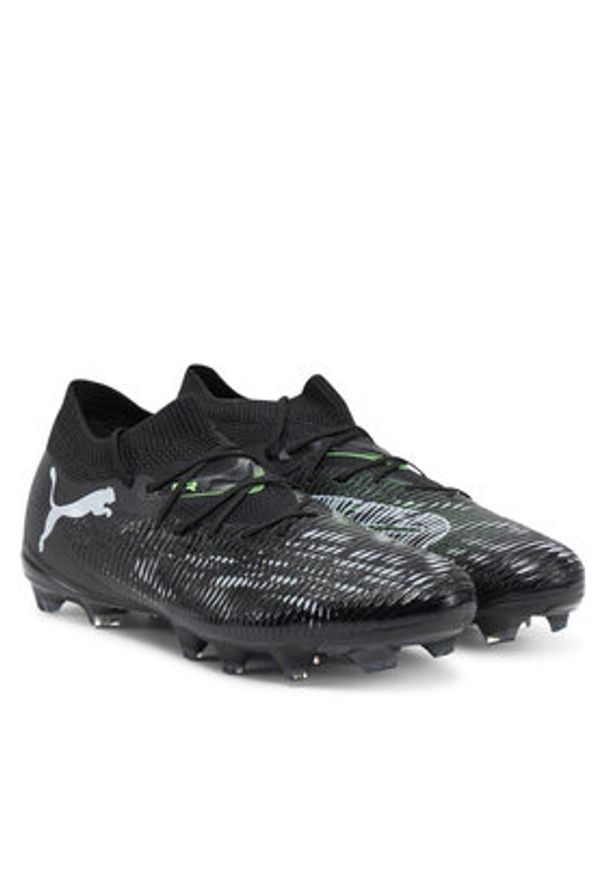 Puma Buty do piłki nożnej Future 8 Match Fg/Ag 108140 02 Czarny. Kolor: czarny. Materiał: skóra