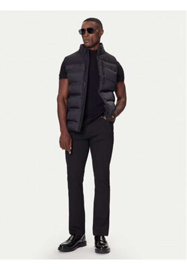 Karl Lagerfeld - KARL LAGERFELD Spodnie materiałowe 265840 554815 Czarny Regular Fit. Kolor: czarny. Materiał: syntetyk