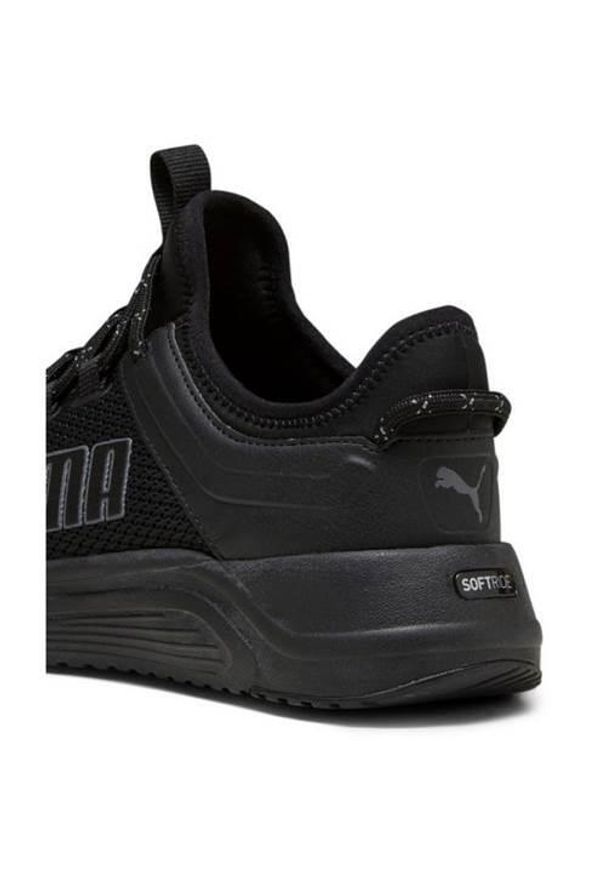Buty do chodzenia męskie Puma Softride Astro Slip. Zapięcie: sznurówki, bez zapięcia. Kolor: czarny, wielokolorowy. Materiał: tkanina, materiał. Szerokość cholewki: normalna. Sport: turystyka piesza