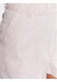 Tommy Jeans Szorty materiałowe DW0DW15588 Różowy Regular Fit. Kolor: różowy. Materiał: bawełna