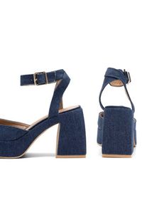 Jenny Fairy Sandały RYNE HY2153-1 Niebieski. Kolor: niebieski. Materiał: materiał #3