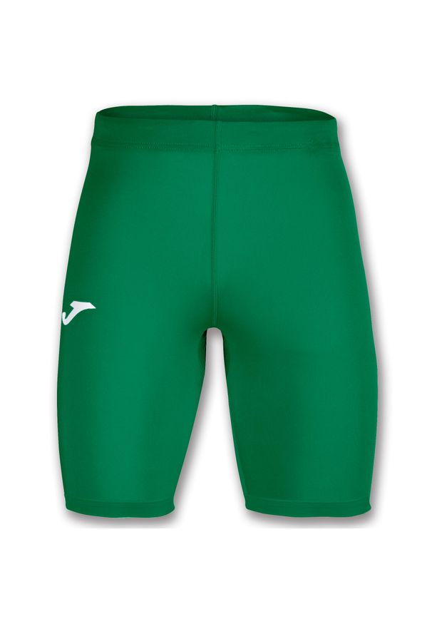 Spodenki piłkarskie termoaktywne Joma Brama Academy. Kolor: zielony. Długość: krótkie. Sezon: lato. Sport: piłka nożna