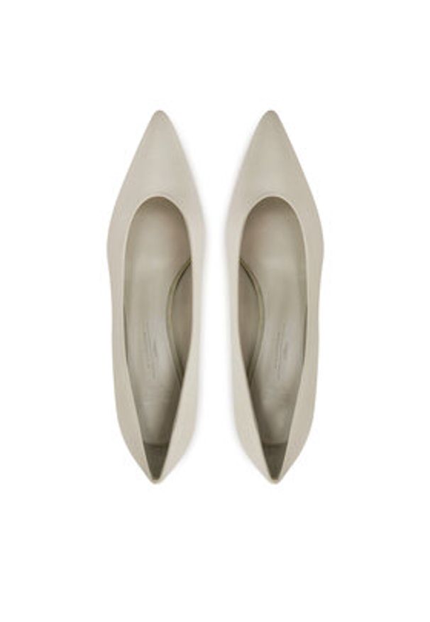 Weekend Max Mara Czółenka 2515521054600 Écru. Materiał: skóra