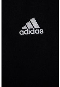 adidas Performance spodnie dziecięce H57518 kolor czarny z aplikacją. Okazja: na co dzień. Kolor: czarny. Materiał: bawełna, poliester, materiał. Wzór: aplikacja. Styl: casual #3
