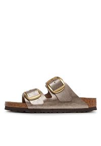 Birkenstock Klapki Arizona 1020882 Brązowy. Kolor: brązowy. Materiał: skóra #5