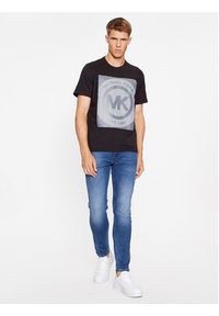 Michael Kors T-Shirt 6F36G10091 Czarny Regular Fit. Kolor: czarny. Materiał: bawełna