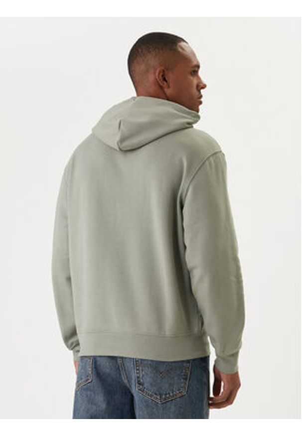 Calvin Klein Bluza LV04LF241G Beżowy Regular Fit. Kolor: beżowy. Materiał: bawełna