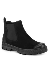 MEXX Sztyblety MICP1710543W Czarny. Kolor: czarny. Materiał: zamsz, skóra