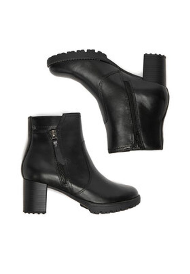 Lasocki Botki CEO-WB-LETICIA-01 Czarny. Kolor: czarny. Materiał: skóra