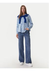 DKNY Jeansy DJ5M4076 Niebieski Wide Leg. Kolor: niebieski #2