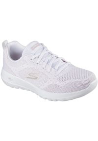 skechers - Adidasy Skechers Go Walk Joy, Kobiety. Kolor: fioletowy. Materiał: materiał