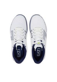 EA7 Emporio Armani Sneakersy X8X242 XK438 U451 Biały. Kolor: biały. Materiał: skóra #4