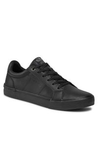 Sneakersy s.Oliver 5-13630-41 Black 001. Kolor: czarny. Materiał: skóra