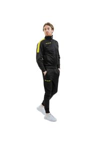 Givova - Dres Męski Tuta Revolution. Kolor: żółty, wielokolorowy, czarny. Materiał: dresówka