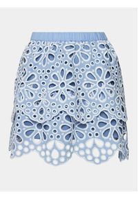 Silvian Heach Spódnica mini Miniskirt GPP24413MG Niebieski Regular Fit. Kolor: niebieski. Materiał: bawełna #2