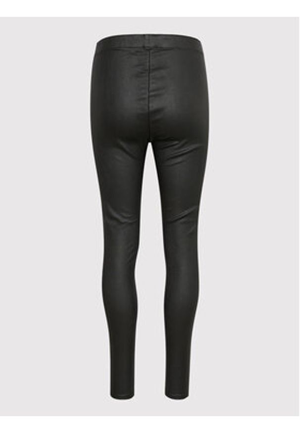Cream Legginsy CRTea 10611099 Czarny Tight Fit. Kolor: czarny. Materiał: wiskoza