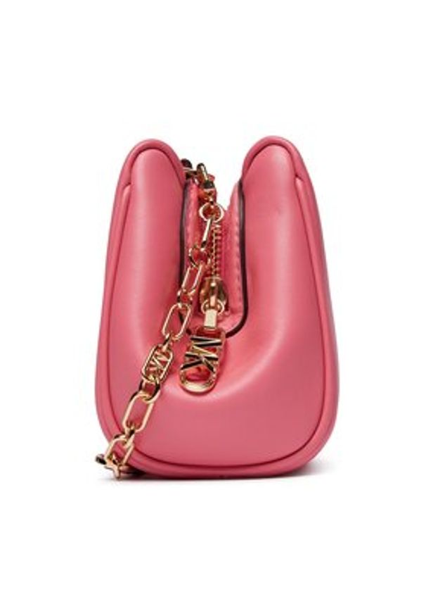MICHAEL Michael Kors Torebka Belle 32H3G9BC8L Różowy. Kolor: różowy. Materiał: skórzane