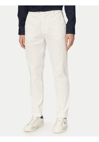 Aeronautica Militare Spodnie materiałowe 261PA1711UCT04292 Biały Regular Fit. Kolor: biały. Materiał: bawełna #1