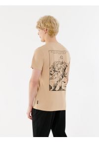 outhorn - T-shirt z nadrukiem męski. Okazja: na co dzień. Materiał: dzianina, jersey, materiał, bawełna. Wzór: nadruk. Styl: casual #5