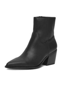 DeeZee Botki W4LH150607 Czarny. Kolor: czarny. Materiał: materiał #4