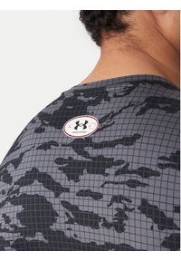 Under Armour Koszulka techniczna HeatGear® Printed 6009657 Czarny Slim Fit. Kolor: czarny. Materiał: syntetyk #3