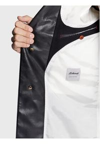 CG - CLUB of GENTS Płaszcz wełniany Piper-K 254001-001 Czarny Slim Fit. Kolor: czarny. Materiał: wełna #5