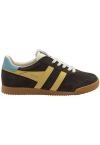 Sneakersy damscy Gola Elan Trainer. Okazja: na co dzień. Kolor: brązowy. Sport: turystyka piesza