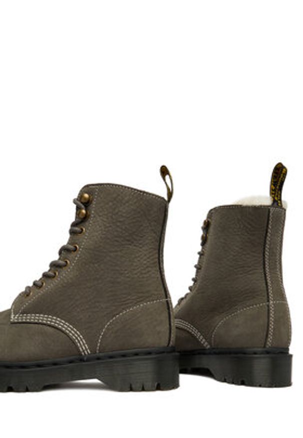 Dr. Martens Trzewiki 1460 Pascal Bex Fl DM41419020 Szary. Kolor: szary. Materiał: skóra, zamsz