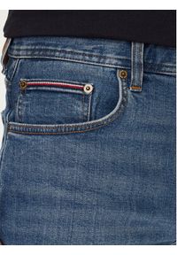 TOMMY HILFIGER - Tommy Hilfiger Szorty jeansowe Brooklyn MW0MW35172 Niebieski Straight Fit. Kolor: niebieski. Materiał: bawełna