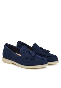 Clarks Mokasyny Narini Edge 26181452 Granatowy. Kolor: niebieski. Materiał: zamsz, skóra #2