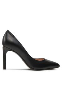 Calvin Klein Szpilki Heel Pump 90 Lth HW0HW02110 Czarny. Kolor: czarny. Materiał: skóra. Obcas: na szpilce