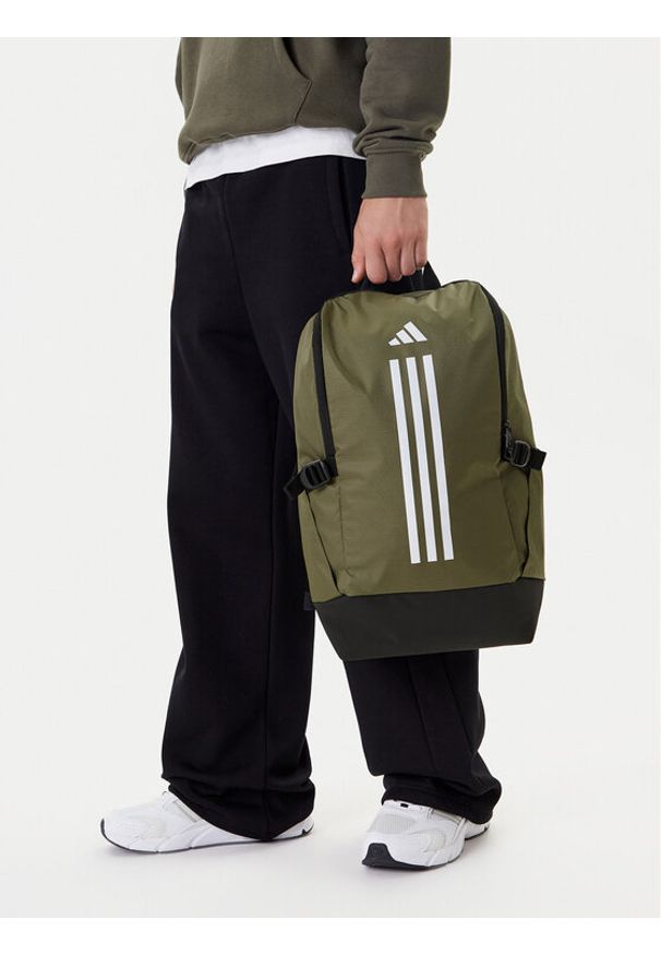 Adidas - adidas Plecak C-TR BP IZ1909 Khaki. Kolor: brązowy. Materiał: materiał
