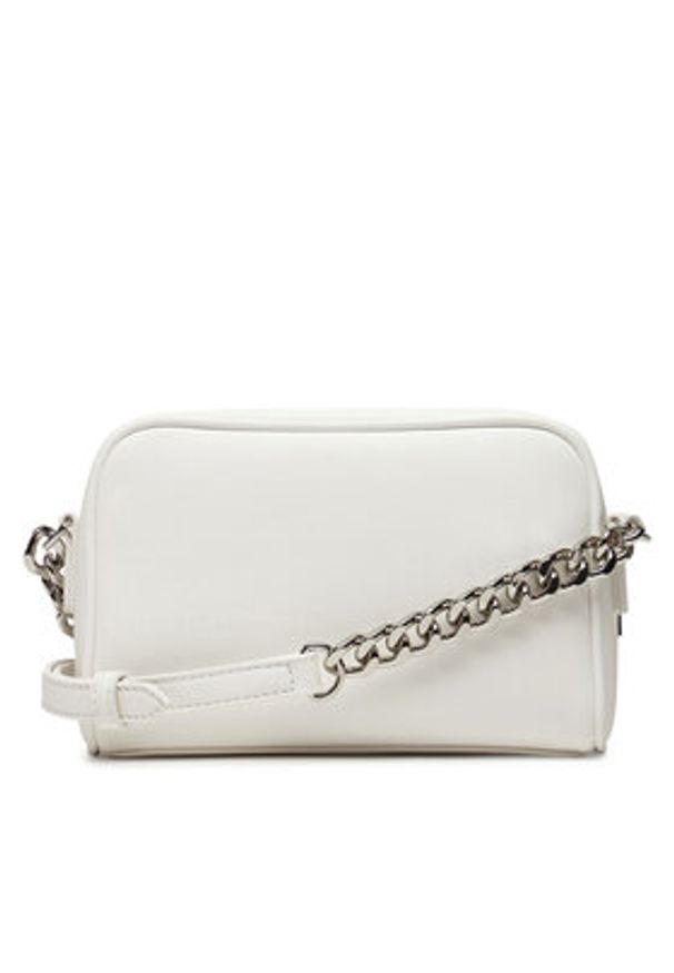 Love Moschino - LOVE MOSCHINO Torebka JC4255PP0MKD0100 Biały. Kolor: biały. Materiał: skórzane