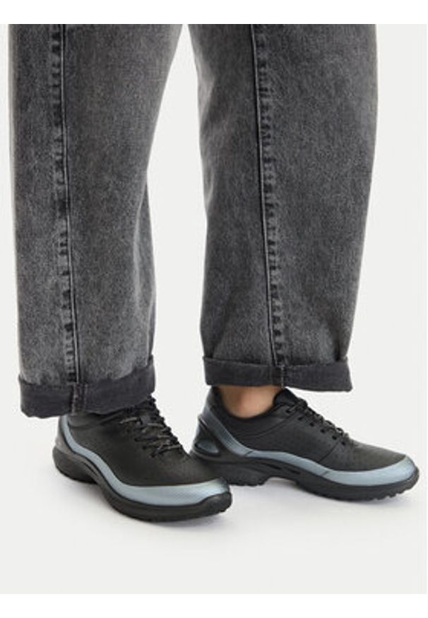 ecco - ECCO Sneakersy Biom Energi 85082354477 Czarny. Kolor: czarny. Materiał: materiał