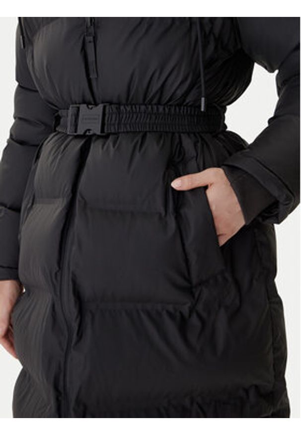 Hunter Płaszcz zimowy Hutchison HARW0001252 Czarny Regular Fit. Kolor: czarny. Materiał: syntetyk. Sezon: zima