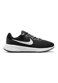 Buty do biegania Nike Revolution 6 M DD8475-003 czarne. Kolor: czarny. Materiał: guma, dzianina. Szerokość cholewki: normalna. Model: Nike Revolution. Sport: bieganie #1