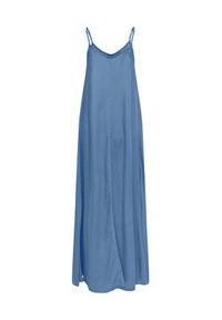 only - ONLY Sukienka letnia Charis 15337932 Niebieski Loose Fit. Kolor: niebieski. Materiał: lyocell. Sezon: lato