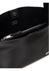 Tommy Jeans Torebka Tjw Cool Hobo Bag AW0AW17871 Czarny. Kolor: czarny. Materiał: skórzane