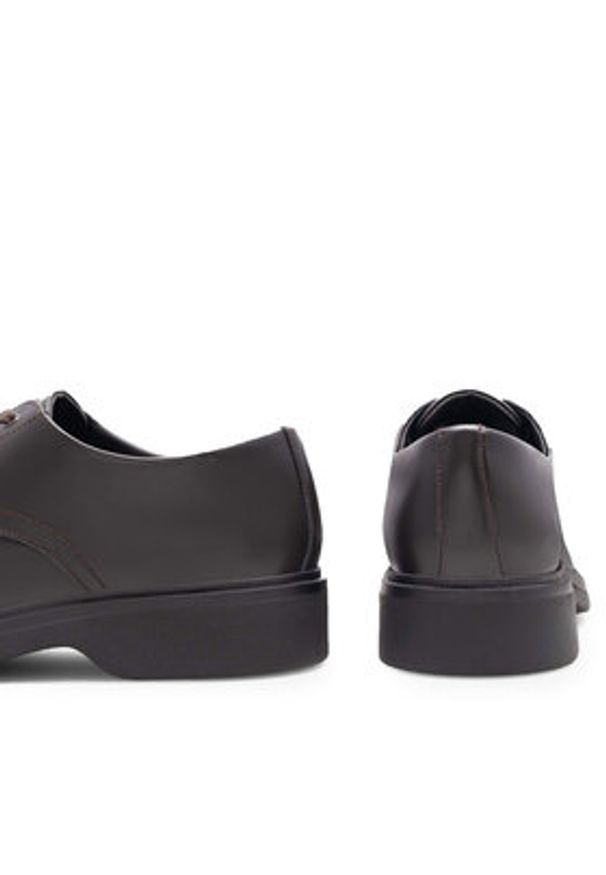 Badura Półbuty JIMM-01 123AM Brązowy. Kolor: brązowy. Materiał: skóra