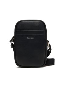 Calvin Klein Saszetka Raised Slim Reporter LV04D3278G Czarny. Kolor: czarny. Materiał: skóra #1