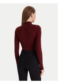 Wolford Body Shaping 77122 Bordowy Slim Fit. Kolor: czerwony. Materiał: syntetyk #4