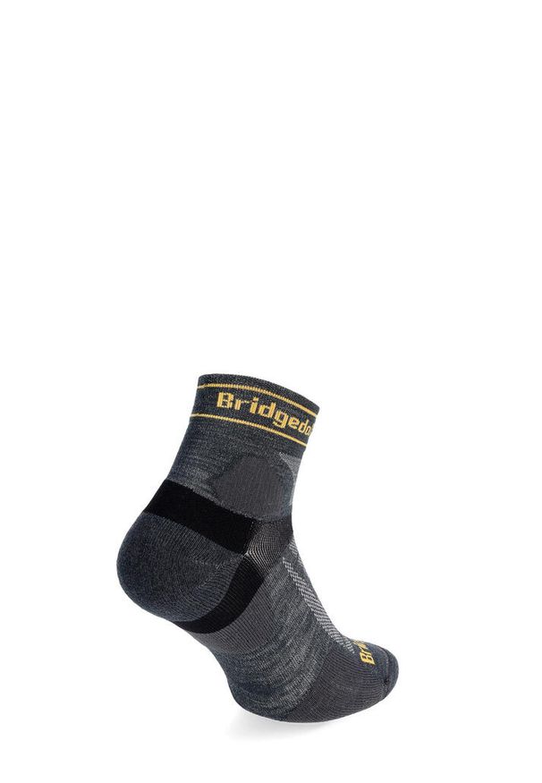 BRIDGEDALE - Skarpety biegowe Bridgedale Ultra Lt T2 Merino Sport 3/4 Crew. Kolor: szary