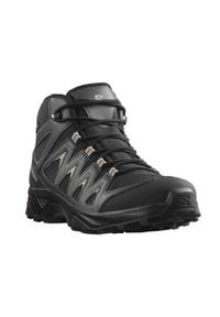 salomon - Buty trekkingowe męskie Salomon X Braze Mid Gtx. Zapięcie: sznurówki. Kolor: czarny. Materiał: materiał, tkanina, syntetyk, guma. Szerokość cholewki: normalna