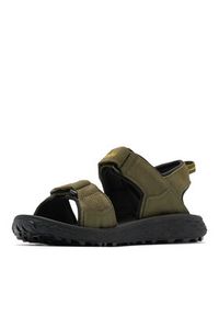 columbia - Columbia Sandały Konos Hiker 2-Strap 2121561 Khaki. Kolor: brązowy. Materiał: skóra, zamsz #7