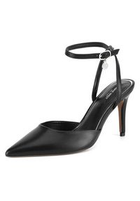 Nine West Szpilki CD23029-3 Czarny. Kolor: czarny. Materiał: syntetyk, materiał. Obcas: na szpilce