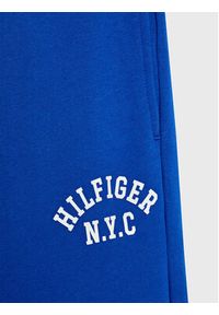 TOMMY HILFIGER - Tommy Hilfiger Spodnie dresowe KB0KB07841 M Granatowy Regular Fit. Kolor: niebieski. Materiał: bawełna