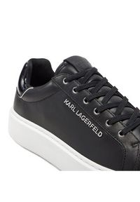 Karl Lagerfeld - KARL LAGERFELD Sneakersy KL62221F Czarny. Kolor: czarny. Materiał: skóra #4