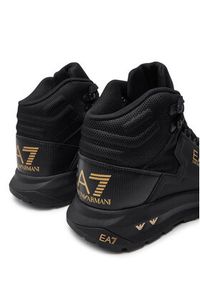 EA7 Emporio Armani Sneakersy X8Z036 XK293 U428 Czarny. Kolor: czarny. Materiał: materiał