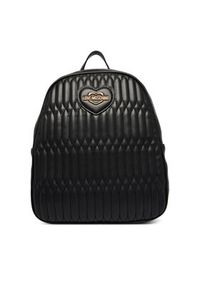 Love Moschino - LOVE MOSCHINO Plecak JC4036PP1OLJ0000 Czarny. Kolor: czarny. Materiał: skóra #3